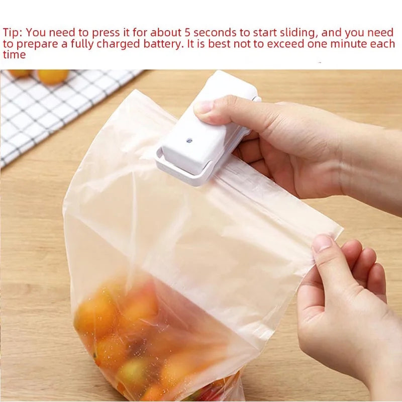 Portable Heat Sealer for Food Bags