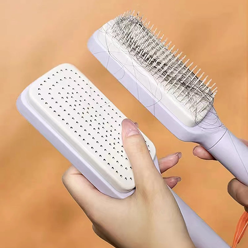 Self Cleaning Hairbrush