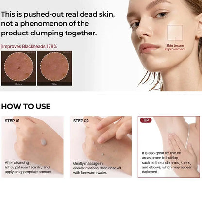 Dr. Melaxin Rice Peel Shot Essence – Dual White & Black Rice Formula  Exfoliating, Brightening & Hydrating Care